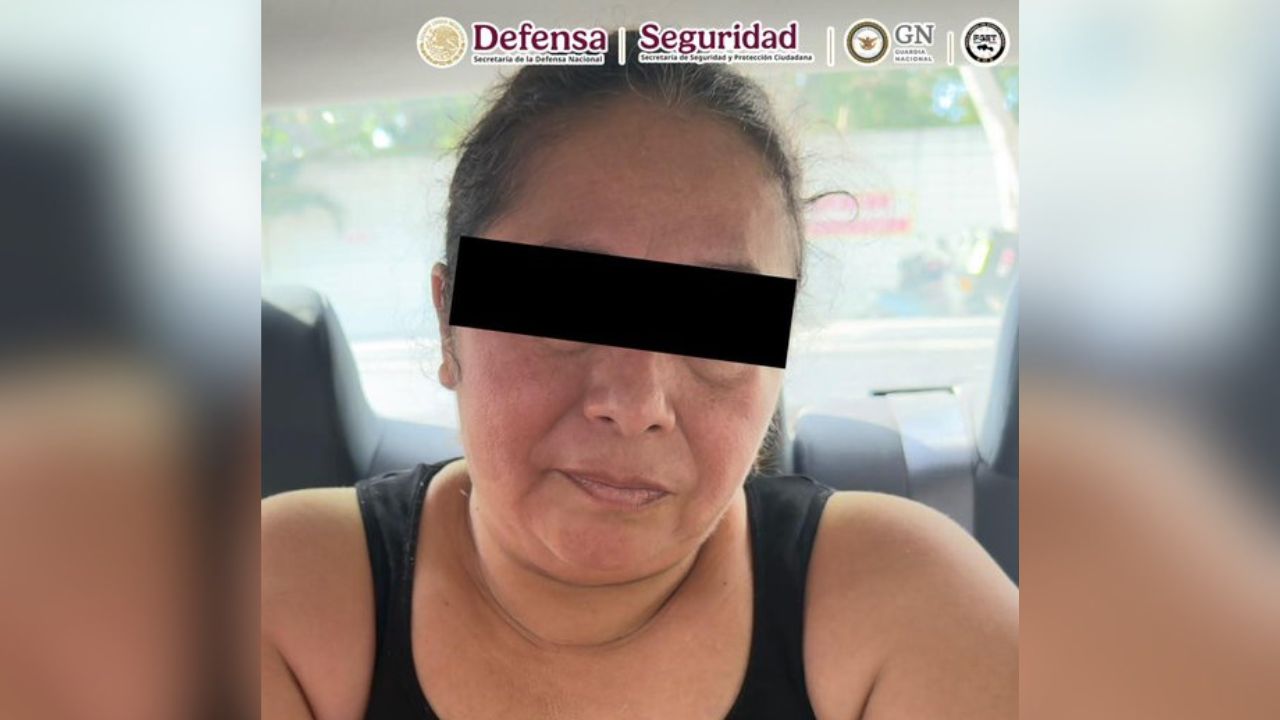 Detienen en Campeche a “La Patrona”, presunta líder de una célula criminal en Tabasco