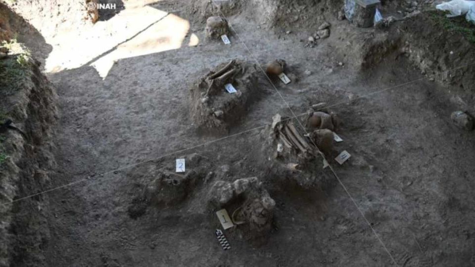 Se descubren tumbas sagradas en zona arqueológica