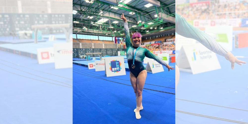 ¡Histórico! Alexa Moreno gana oro en Copa del Mundo de Gimnasia Artística