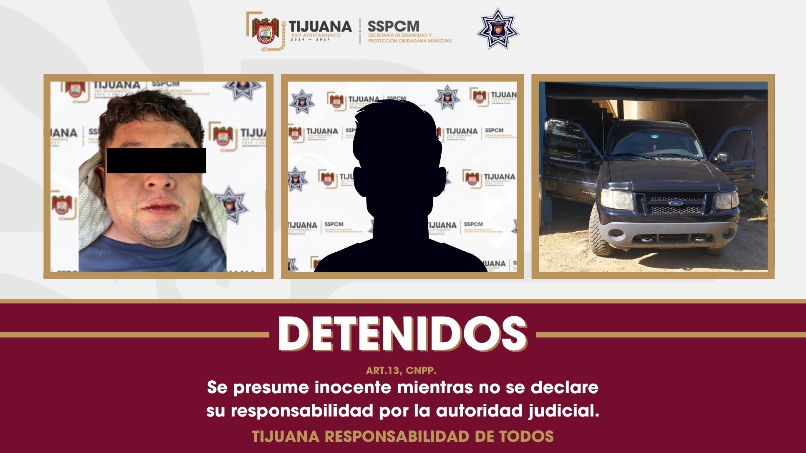 TIJUANA: Detienen a dos por doble homicidio de mujeres en Vista Encantada