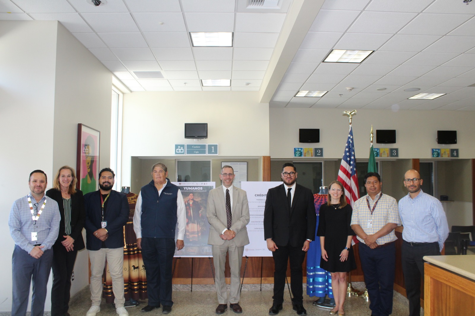 Inauguran la exposición fotográfica “Pueblos Yumanos”: Consulado General de Estados Unidos en Tijuana