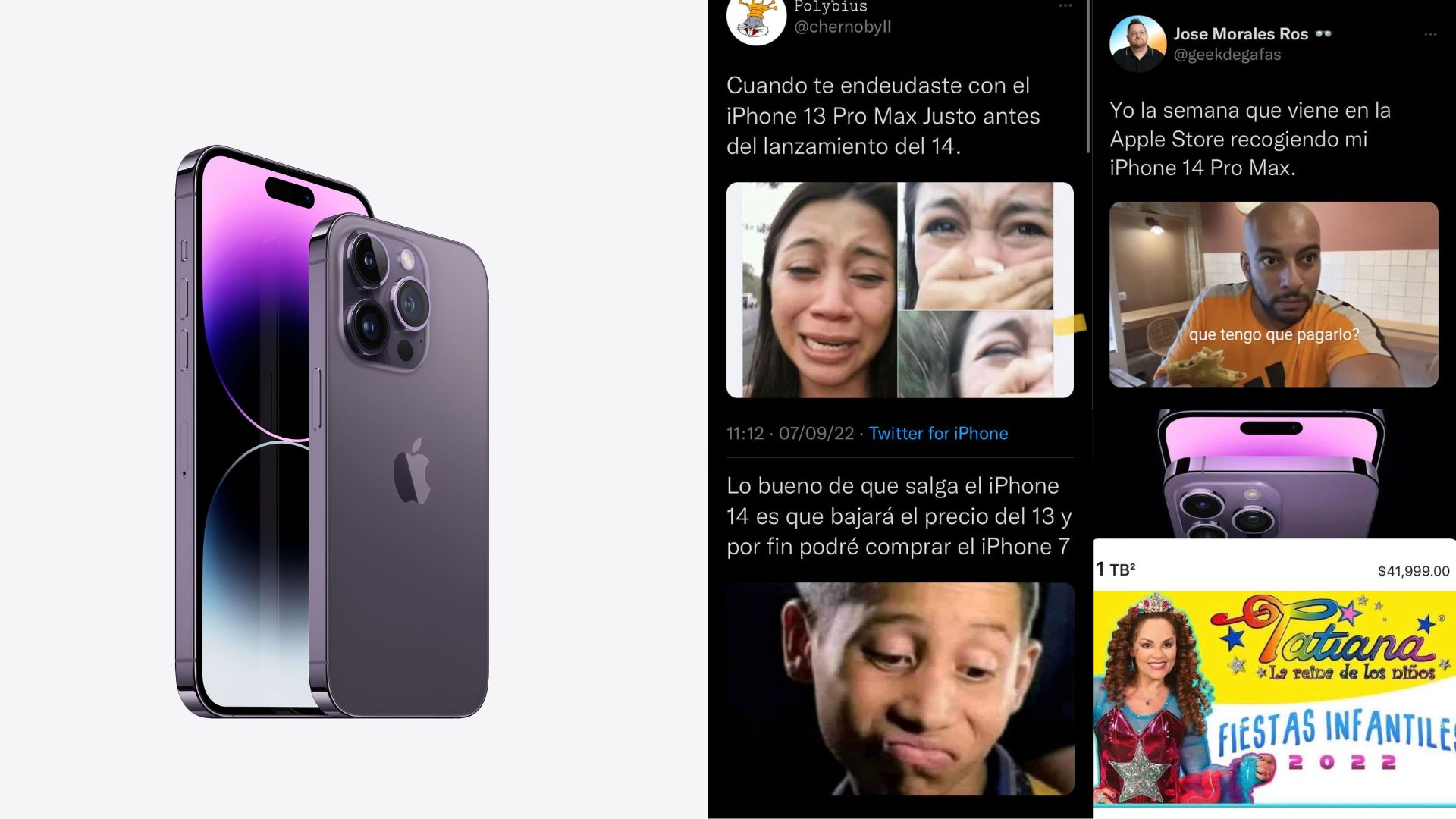 Conoce los mejores memes por lanzamiento del iPhone 14