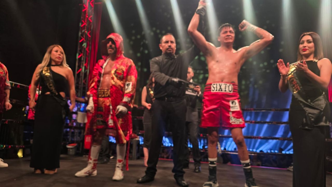 En histórica velada de boxeo, Héctor Bustamente pierde el invicto