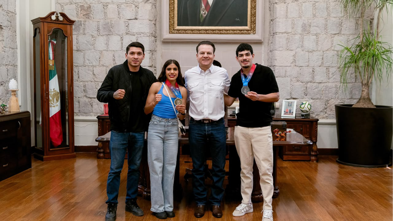 Encabezan Valeria Amparán y Hugo Barrón nueva generación de atletas destacados de Durango