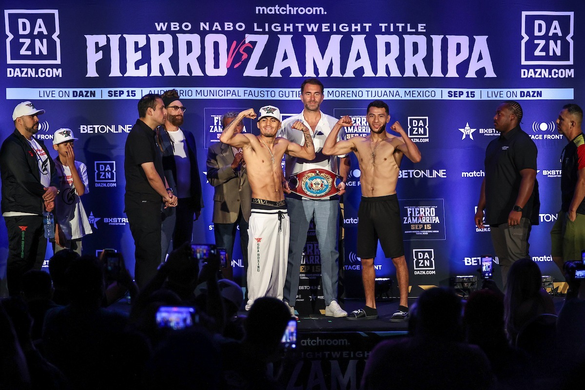 De cara a la velada especial de Matchroom, “Tashiro” libra La romana