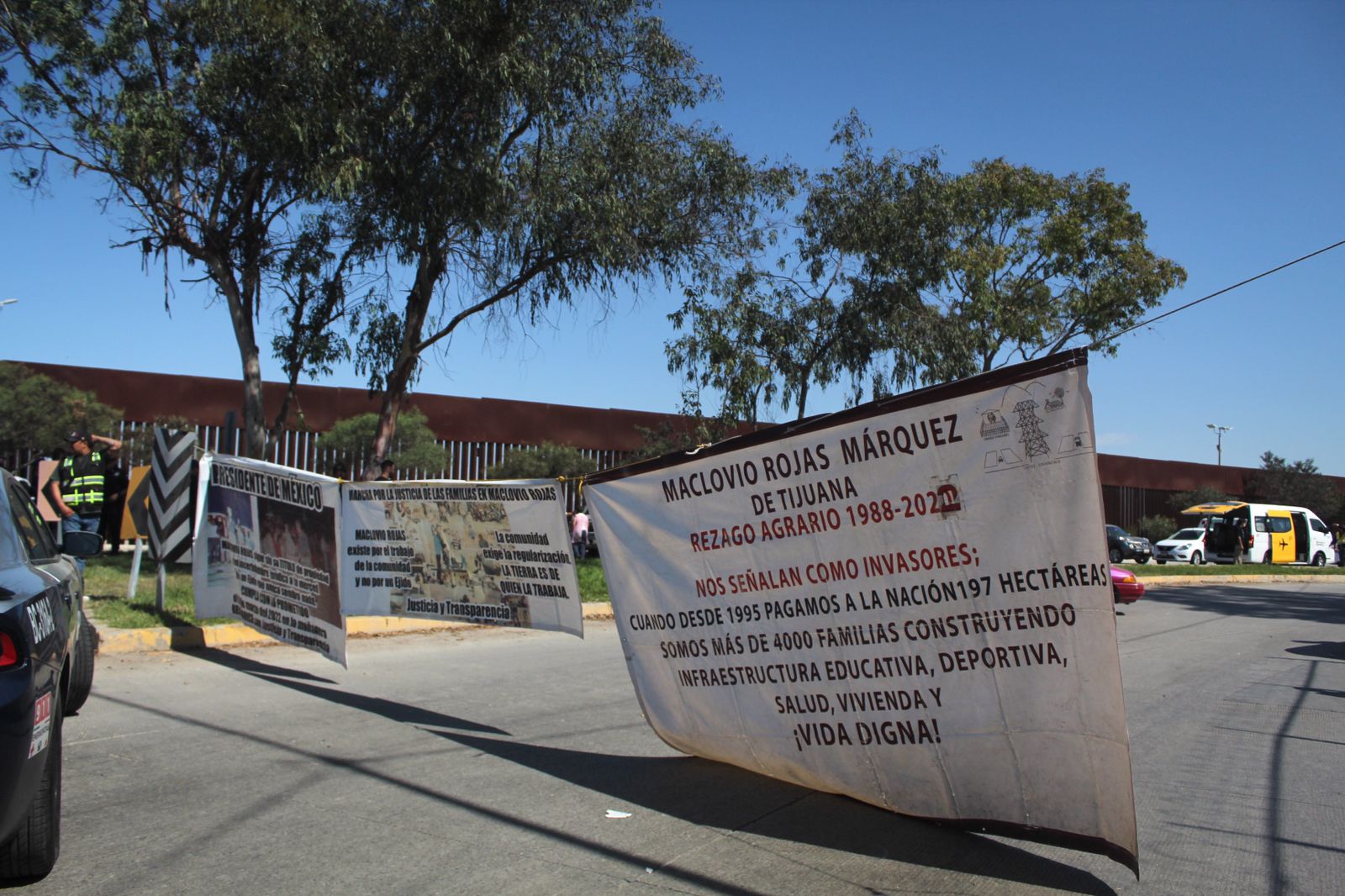 Retiran bloqueo manifestantes de Maclovio Rojas tras 12 horas