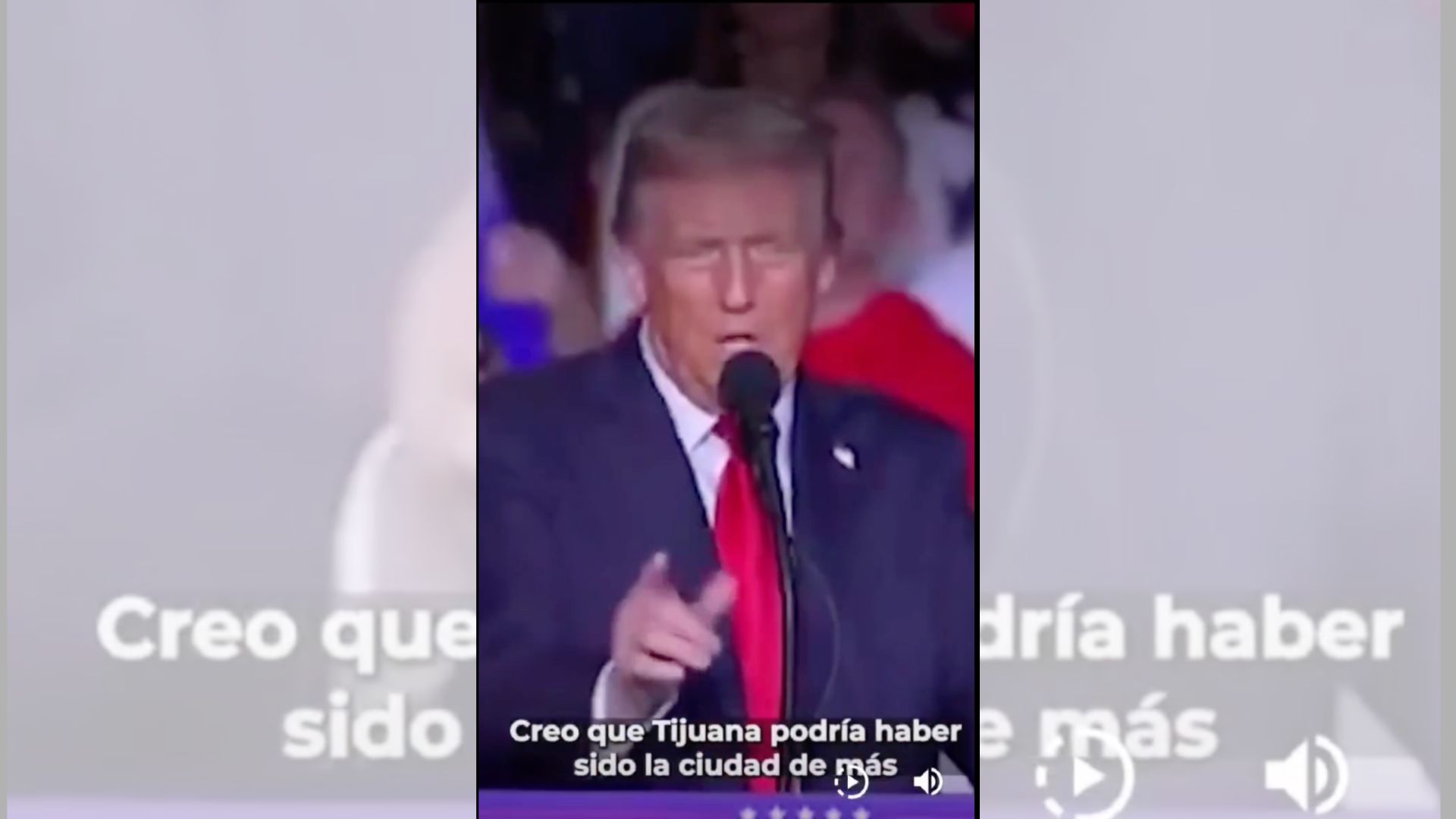 Tijuana was "the Fastest Growing City in the History of the World" during his presidency: Trump