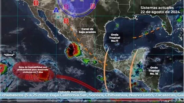 Podría aumento de la temperatura del mar traer tormentas y huracanes a BCS