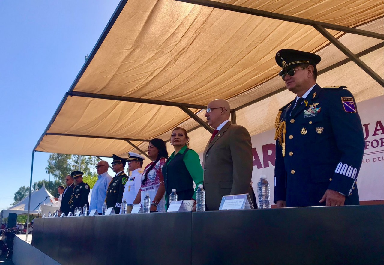 Se celebra desfile de independencia en nueva ubicación: Mexicali