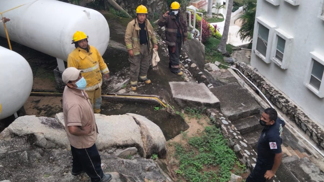 Reportan heridos tras Explosión en Acapulco