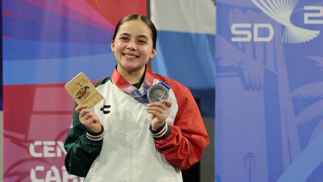Jimena Torres conquista la plata en florete femenil de los JCC 2026