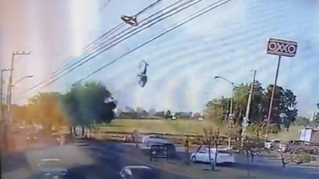 FGR asegura que caída de helicóptero en Aguascalientes fue un accidente