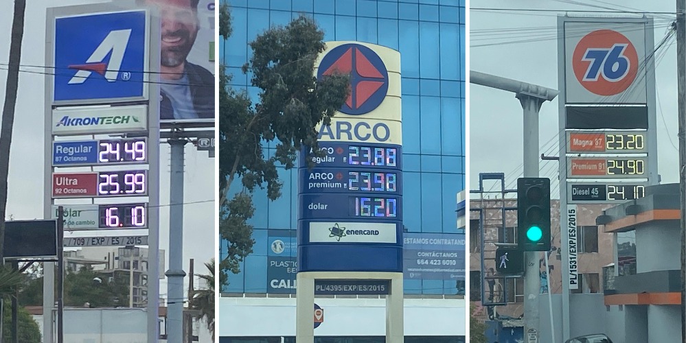 Mantienen precios altos en algunas gasolineras: Tijuana