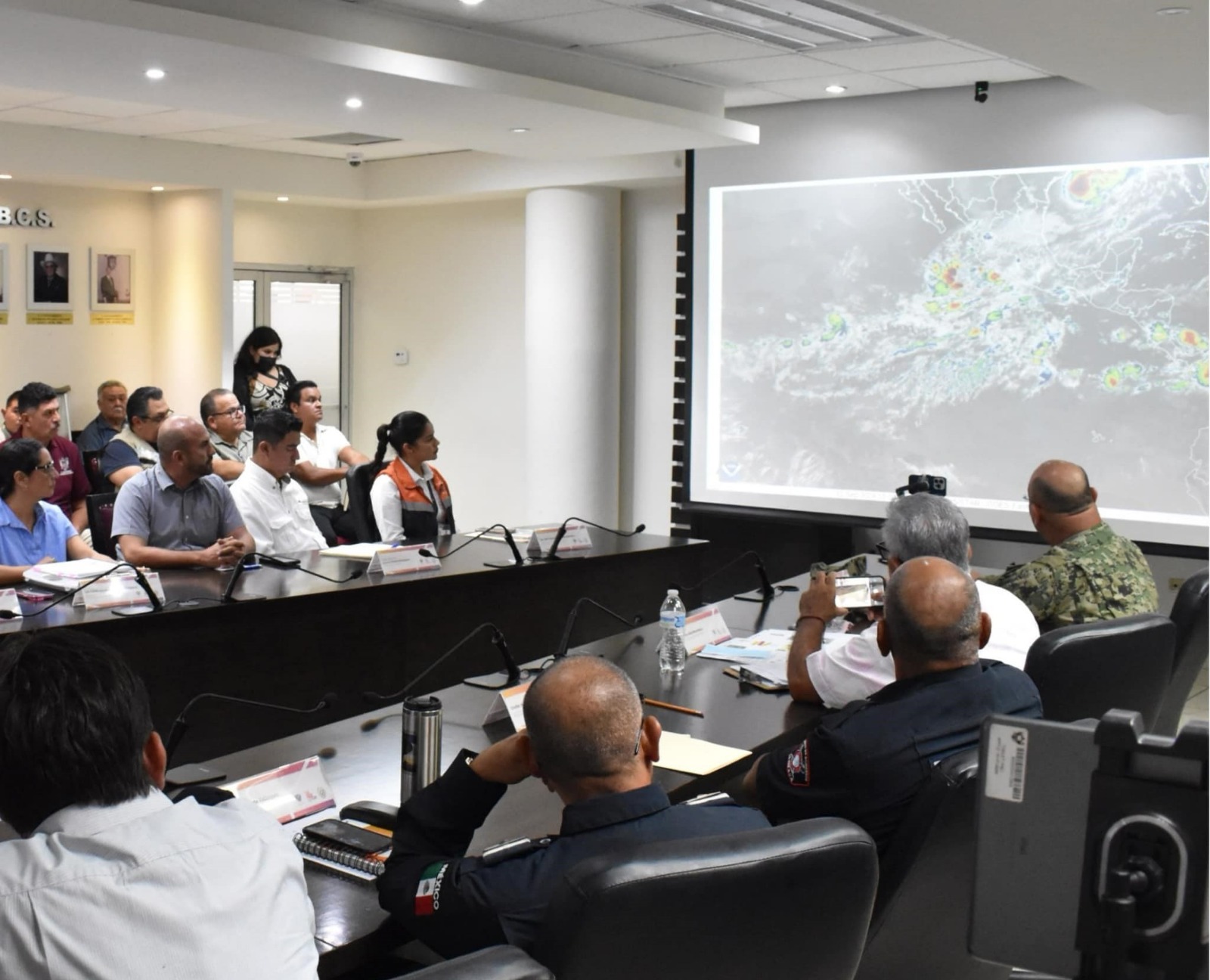 Se prepara La Paz para enfrentar lluvias intensas