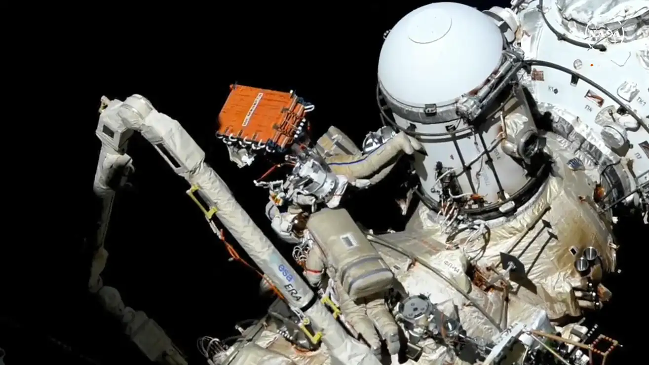 Encuentran fuga de refrigerante en la Estación Espacial Internacional