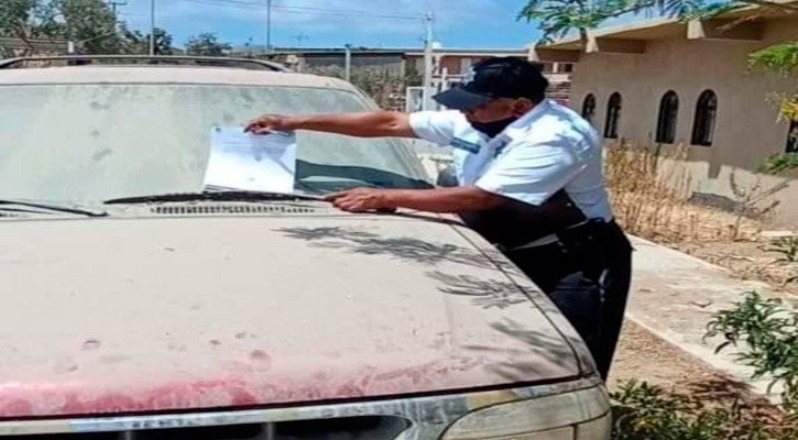 Remueven vehículos abandonados de las calles de Los Cabos