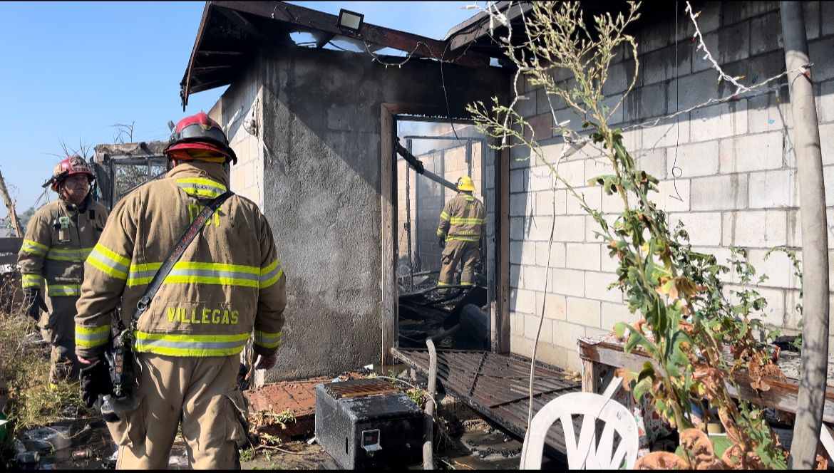 Se incendian dos viviendas en la Colonia Obrera