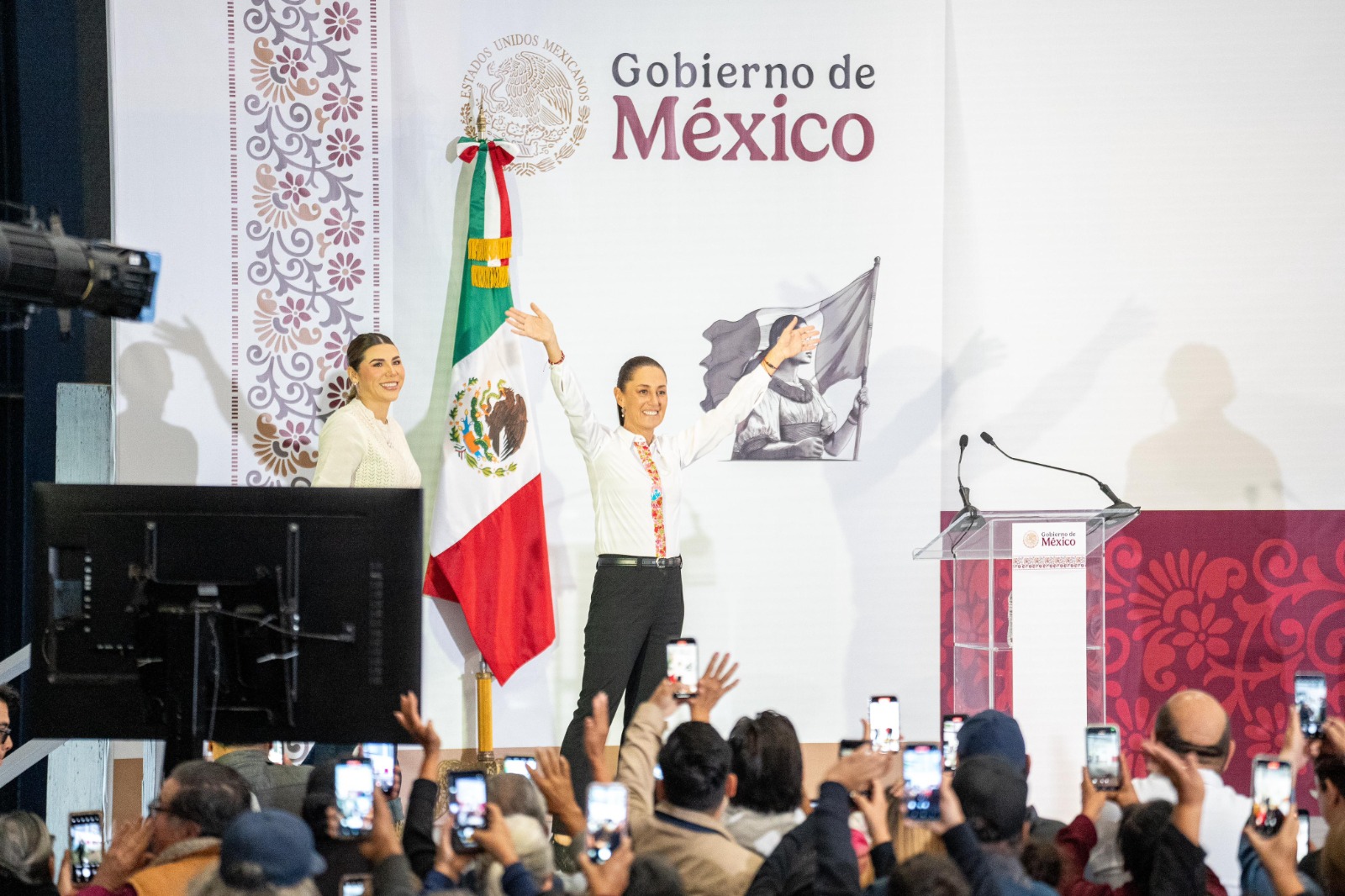 “Nunca traicionaremos al pueblo de Baja California ni de México” : Claudia Sheinbaum