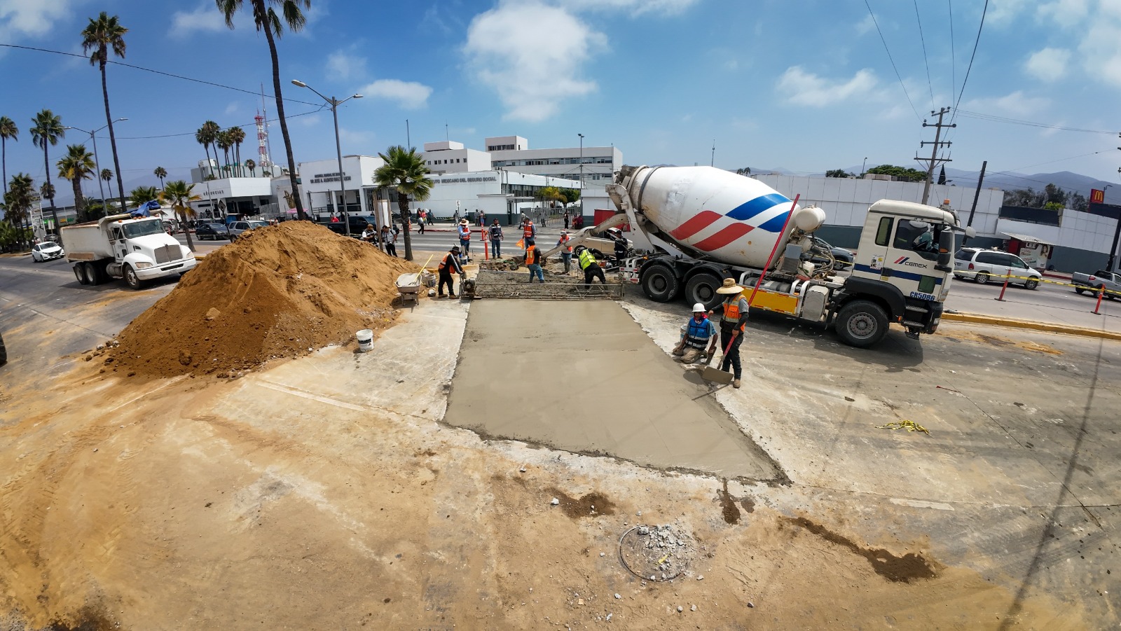 CESPE concluye primera etapa de obras frente a la Clínica 8