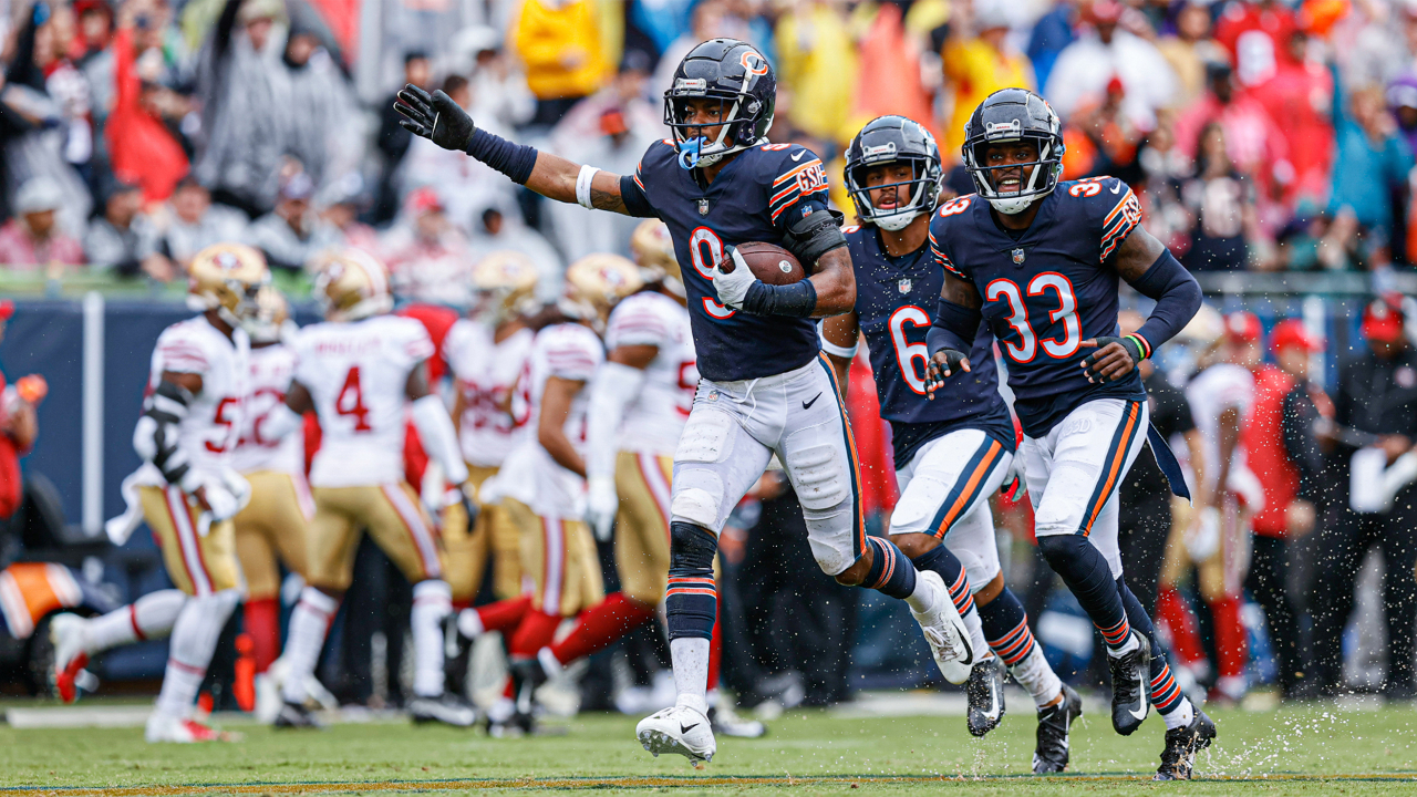 Chicago superó ampliamente a 49ers en el inicio de la NFL 2022. (Foto: Twitter @ChicagoBears)