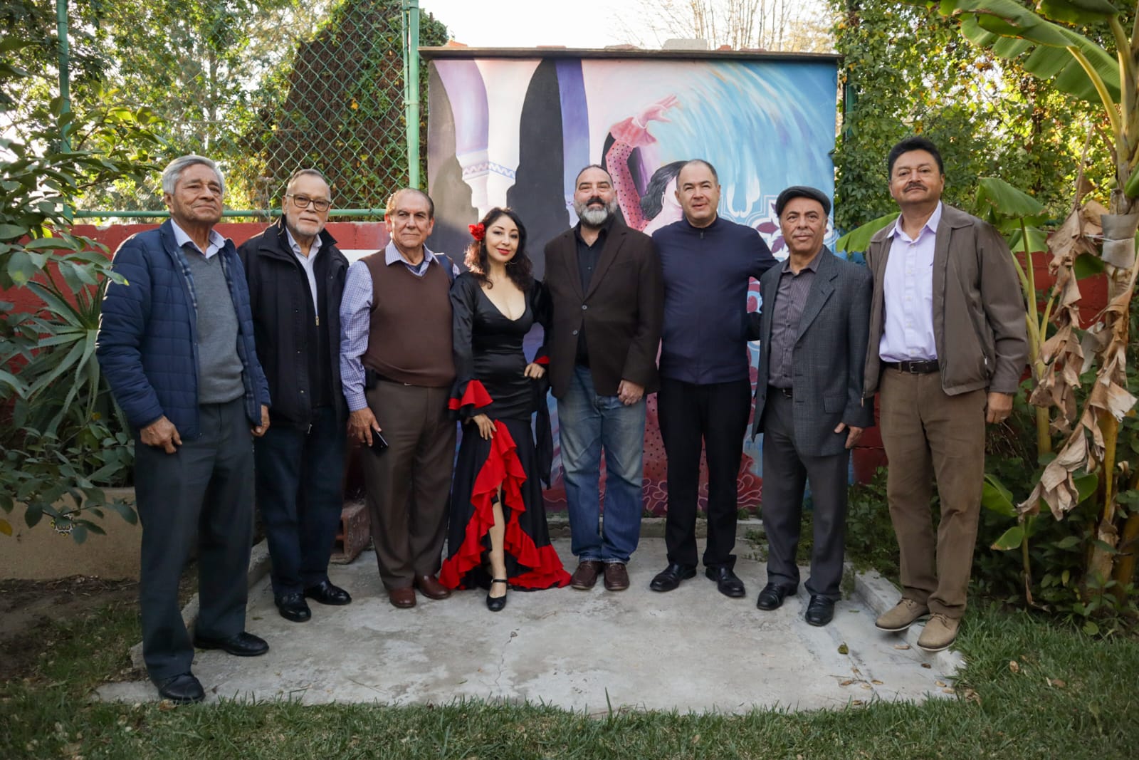 [GALERÍA + VÍDEOS] Inauguran mural de "La Faraona" en el bungalow 21