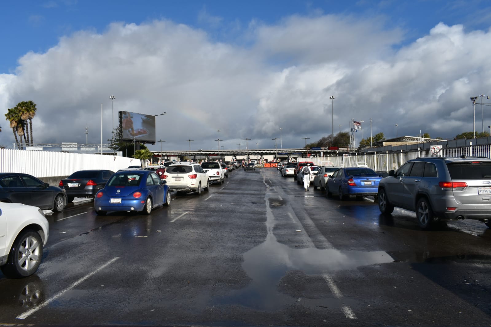 El tiempo de espera en garitas de Tijuana