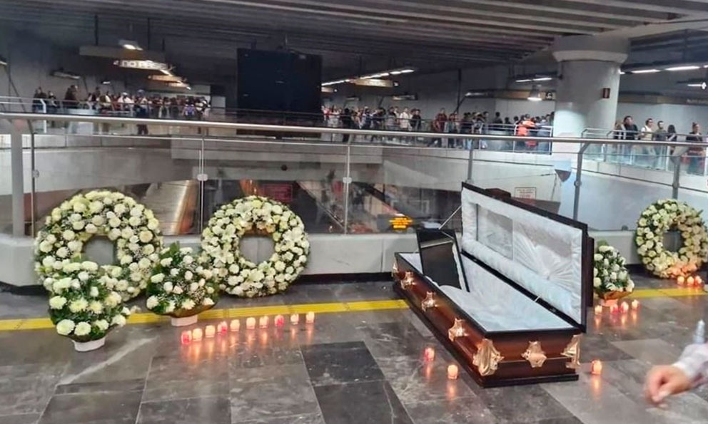 Conmemoran aniversario del accidente en la Línea 12 del metro: CDMX