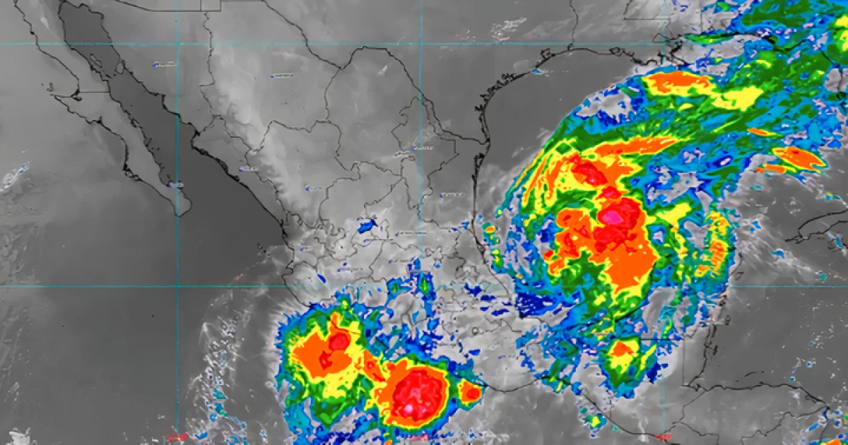 Se forma tormenta tropical Karl en el Golfo de México