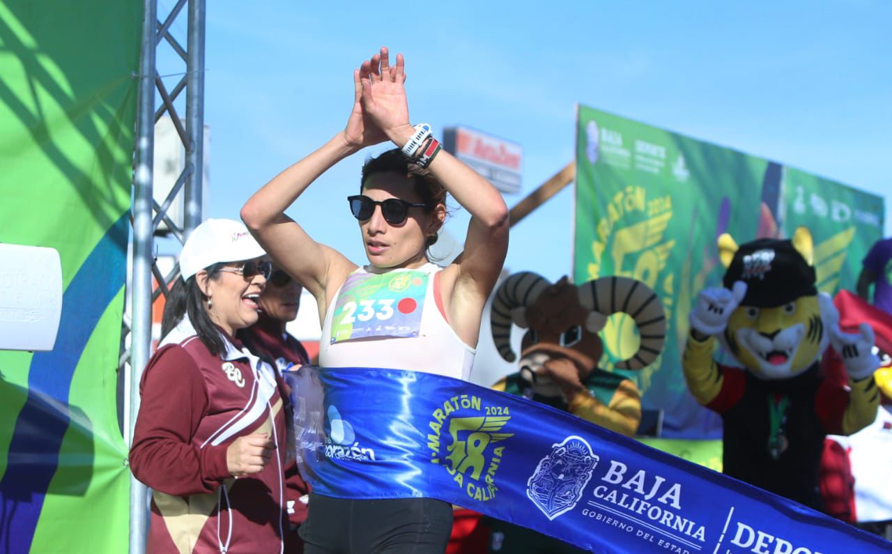 Por primera vez en la historia, Mexicali domina Maratón BC 2024