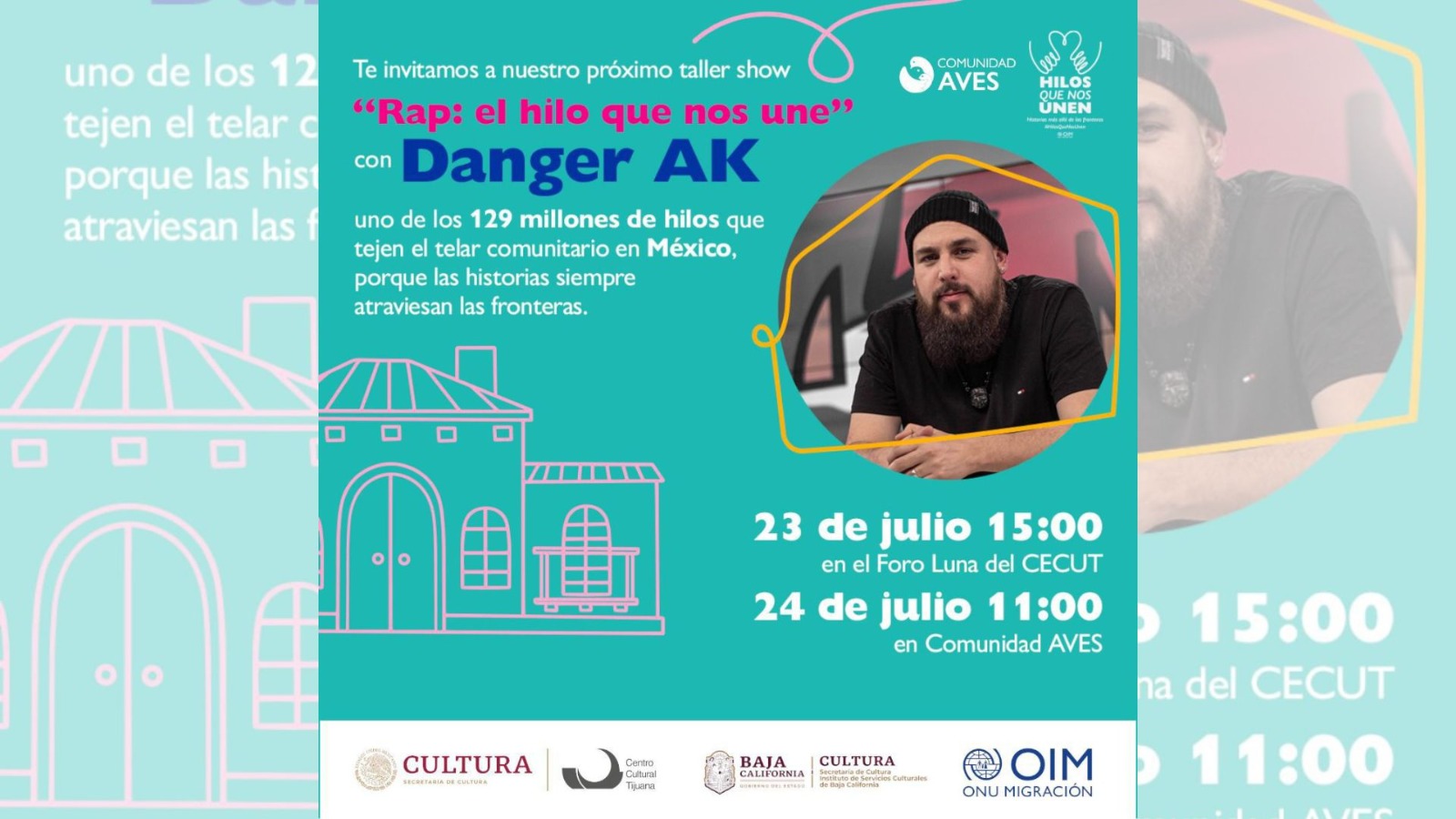 Ofrecerá Danger AK un taller Show en el Cecut