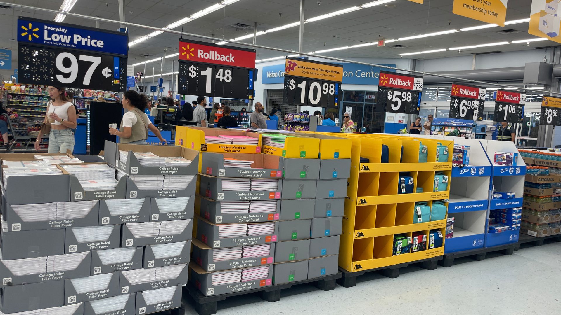 Chaos in Supermarkets Due to Back-to-School: Chula Vista