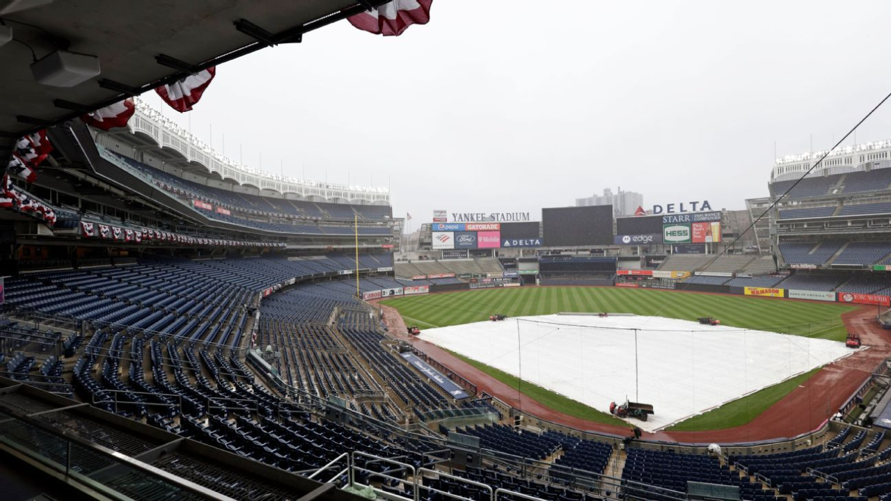 Así se vio el Yankee Stadium este jueves 13 de Octubre en Nueva York. (Foto: Tomada de internet)