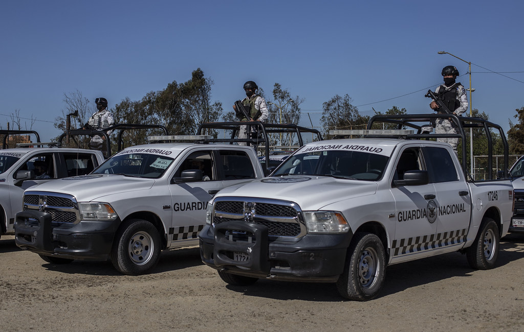 [VÍDEO] La GN sin control del C4 en Tijuana