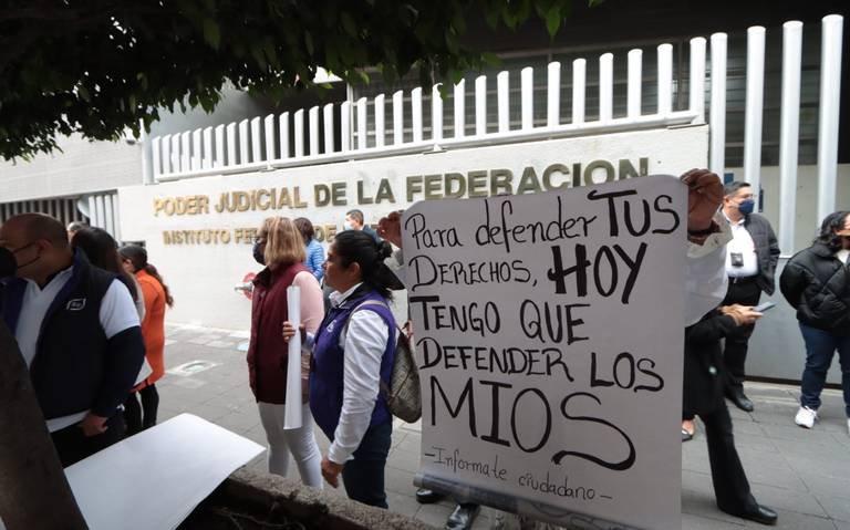 Convocan paro nacional trabajadores del Poder Judicial de la Federación