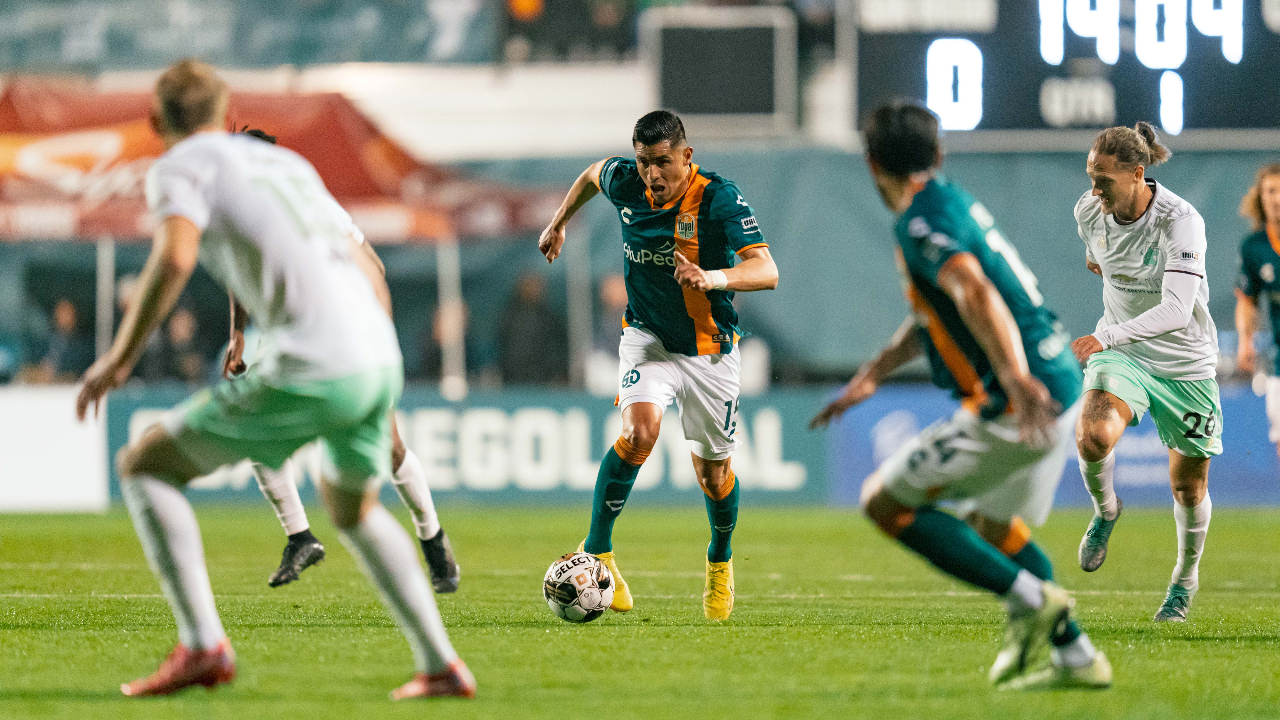 Joe Corona jugó su primer partido con el Loyal en el Torero Stadium. (Foto: Cortesía San Diego Loyal SC)