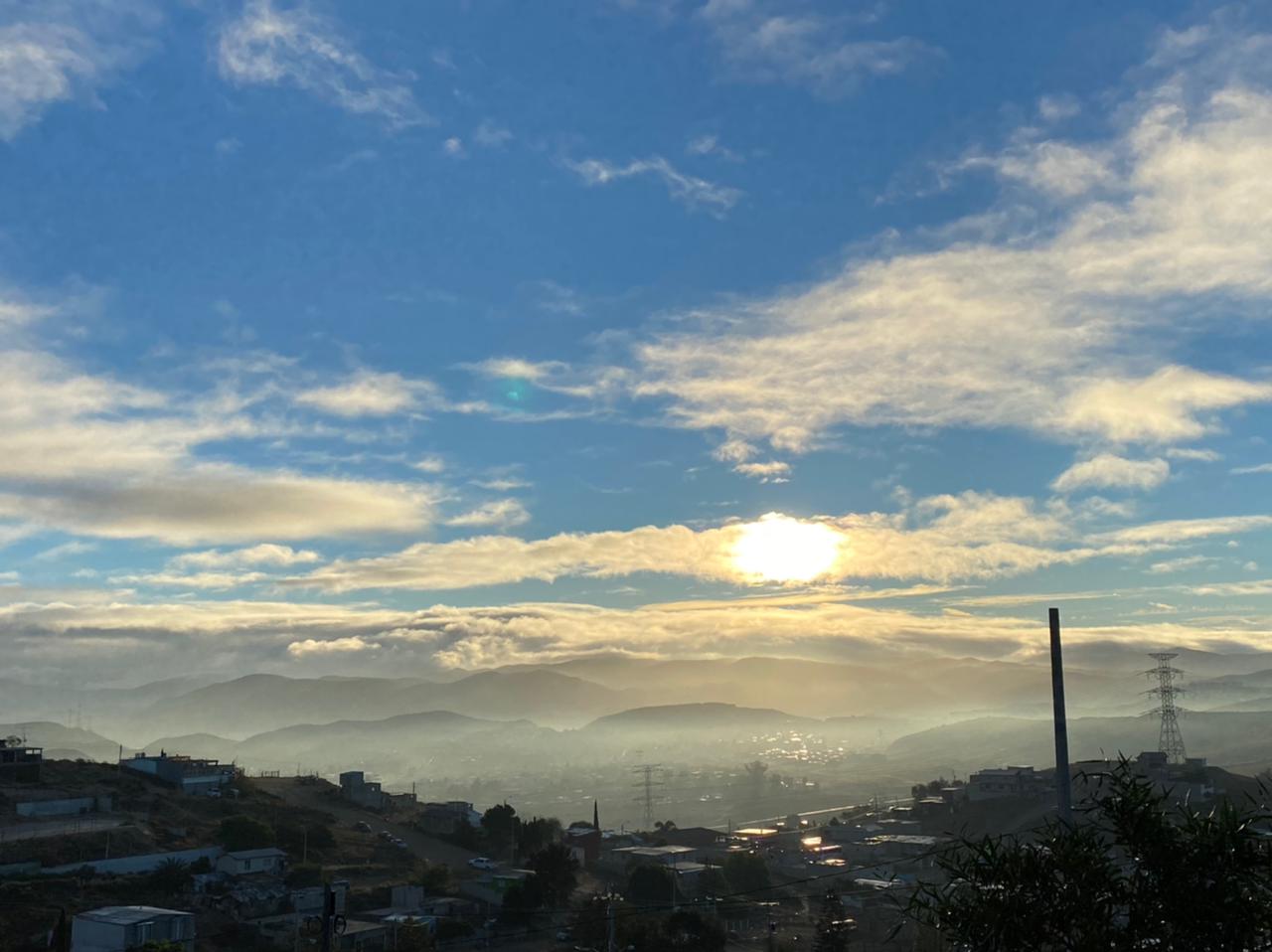 Lluvias para Tijuana este lunes