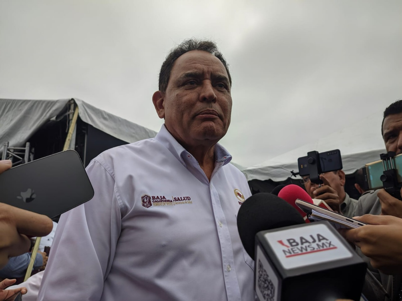 Secretario de salud del estado, José Adrián Medina Amarillas | Foto: BajaNews