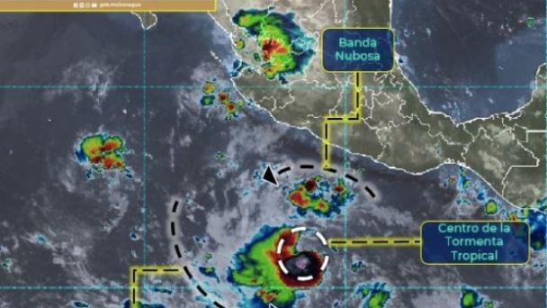 Viene la tormenta tropical Franck