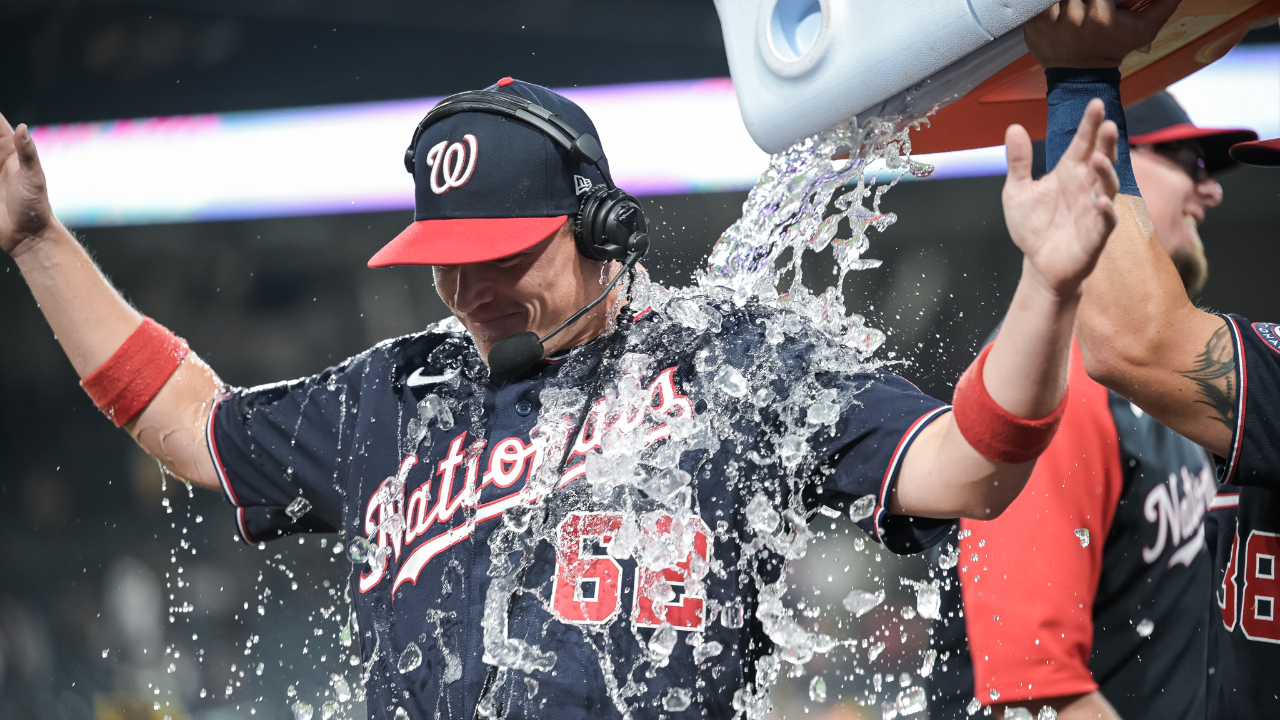 Nationals dejó "helados" a los aficionados de los Padres en el segundo de la serie. (Foto: Twitter @Nationals).