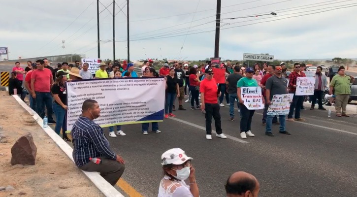 Movilización Magisterial: Bloqueos y paros en La Paz y Los Cabos