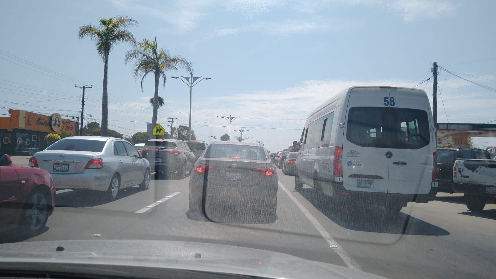 Trafico en Tijuana