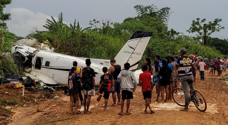 [VIDEO] Tragedia aérea en Brasil: Doce personas pierden la vida