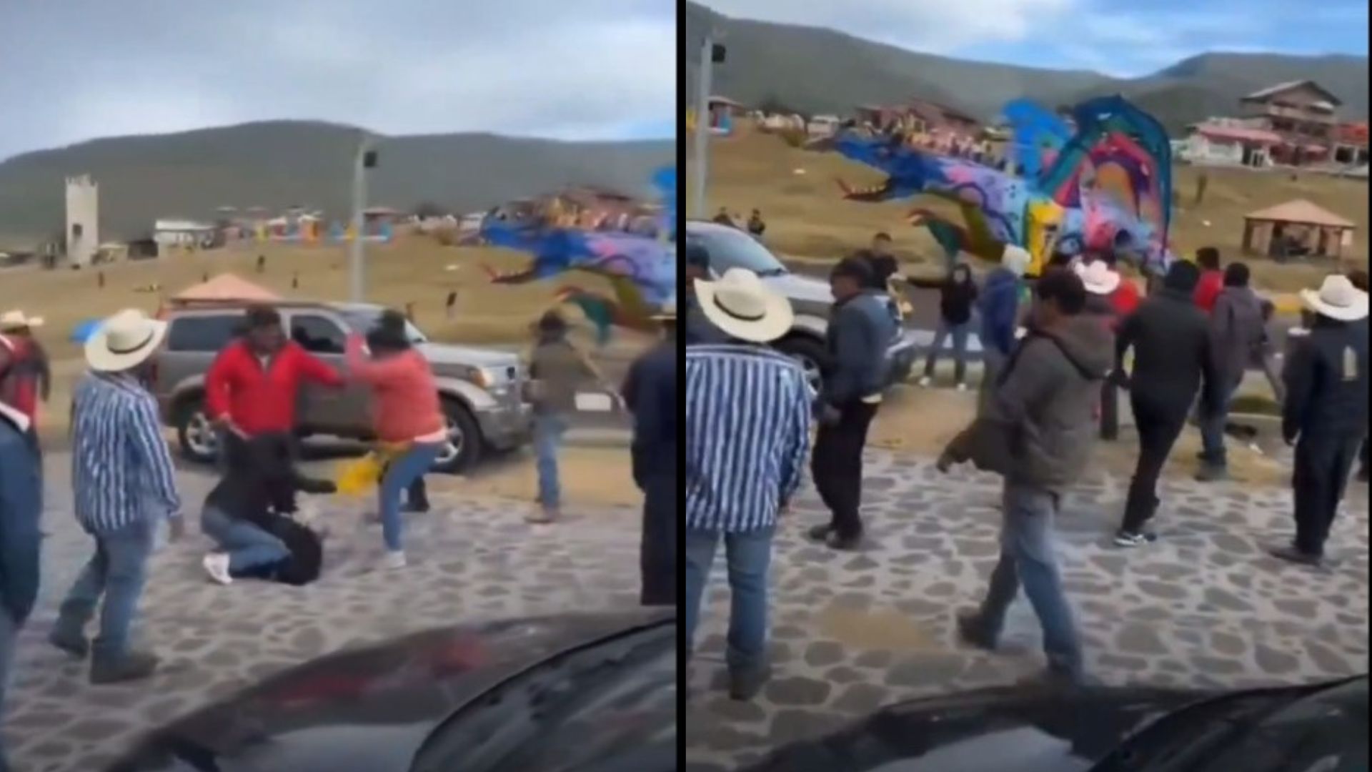 [VIDEO SENSIBLE] Golpean a turistas de La Marquesa