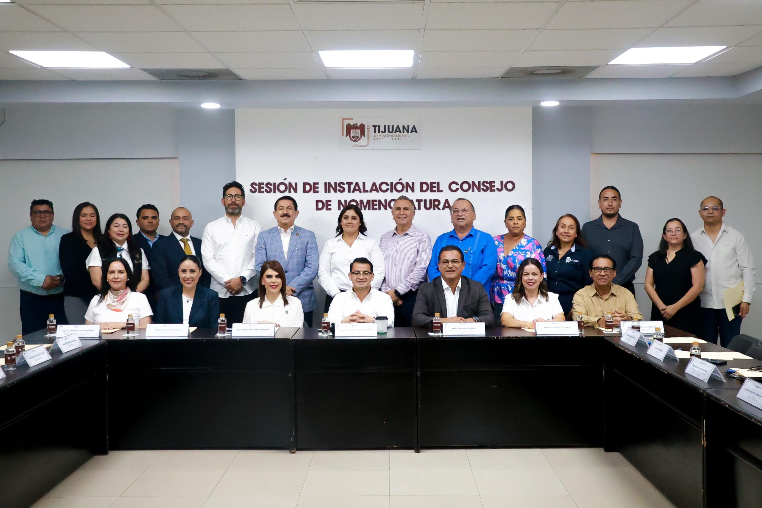 Instalan Consejo de Nomenclatura para ordenar los nombres de calles y espacios públicos de Tijuana