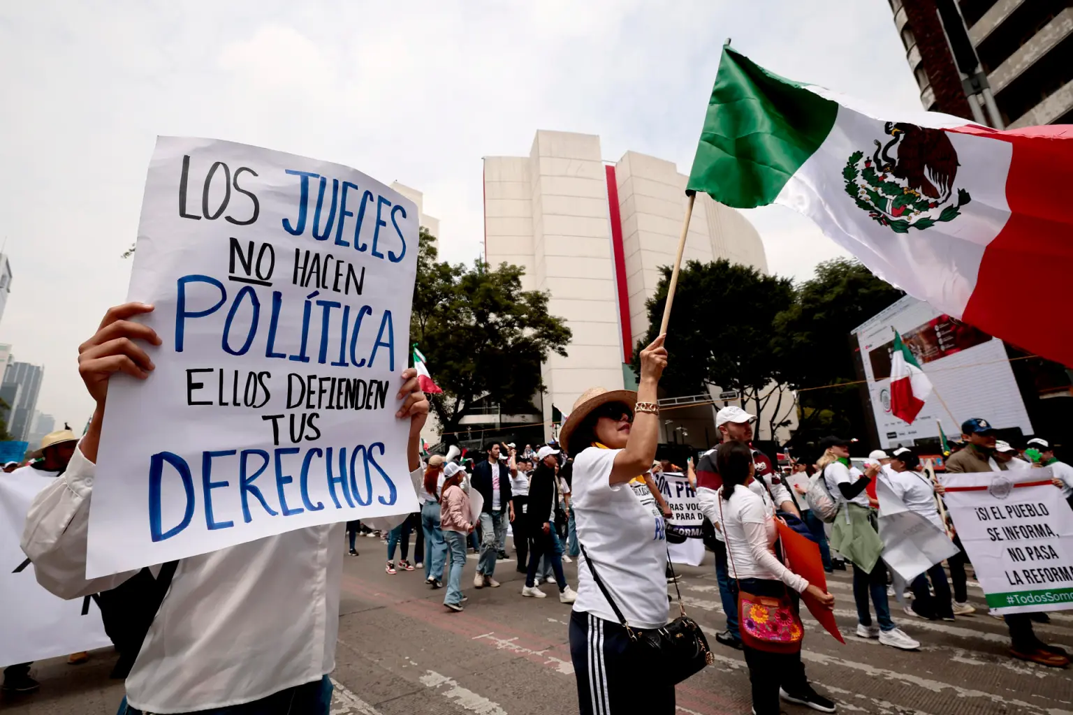 Continúan las movilizaciones en el Poder Judicial contra la reforma