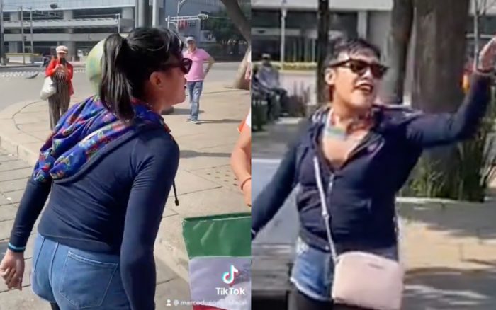 [VIDEO]  '¿Qué se siente ser una naca?': Diputada morenista insulta a asistentes en la marcha contra la reforma del INE