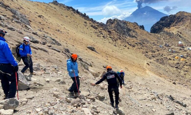 Encuentran a Montañistas Extraviados en el Iztaccíhuatl