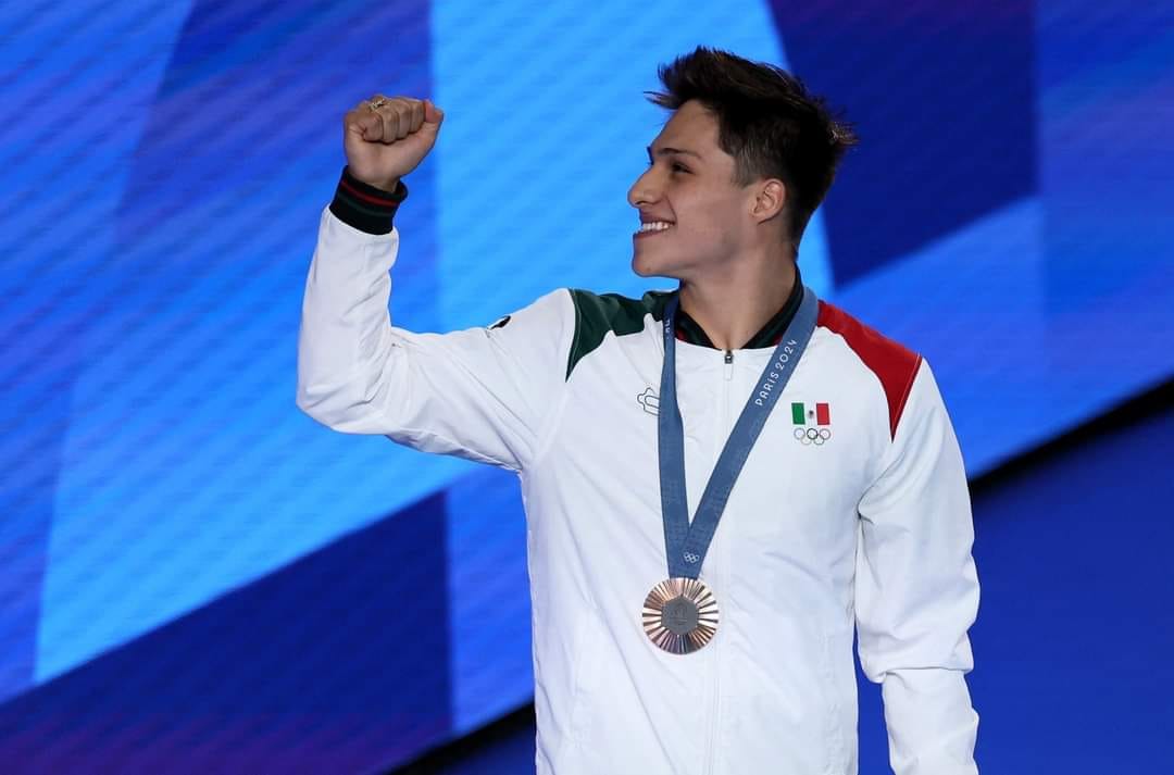 ¡Osmar Olvera, de México, es DOBLE MEDALLISTA en los Juegos Olímpicos París 2024!