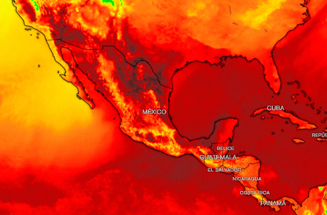 Extreme heat in Baja California Sur