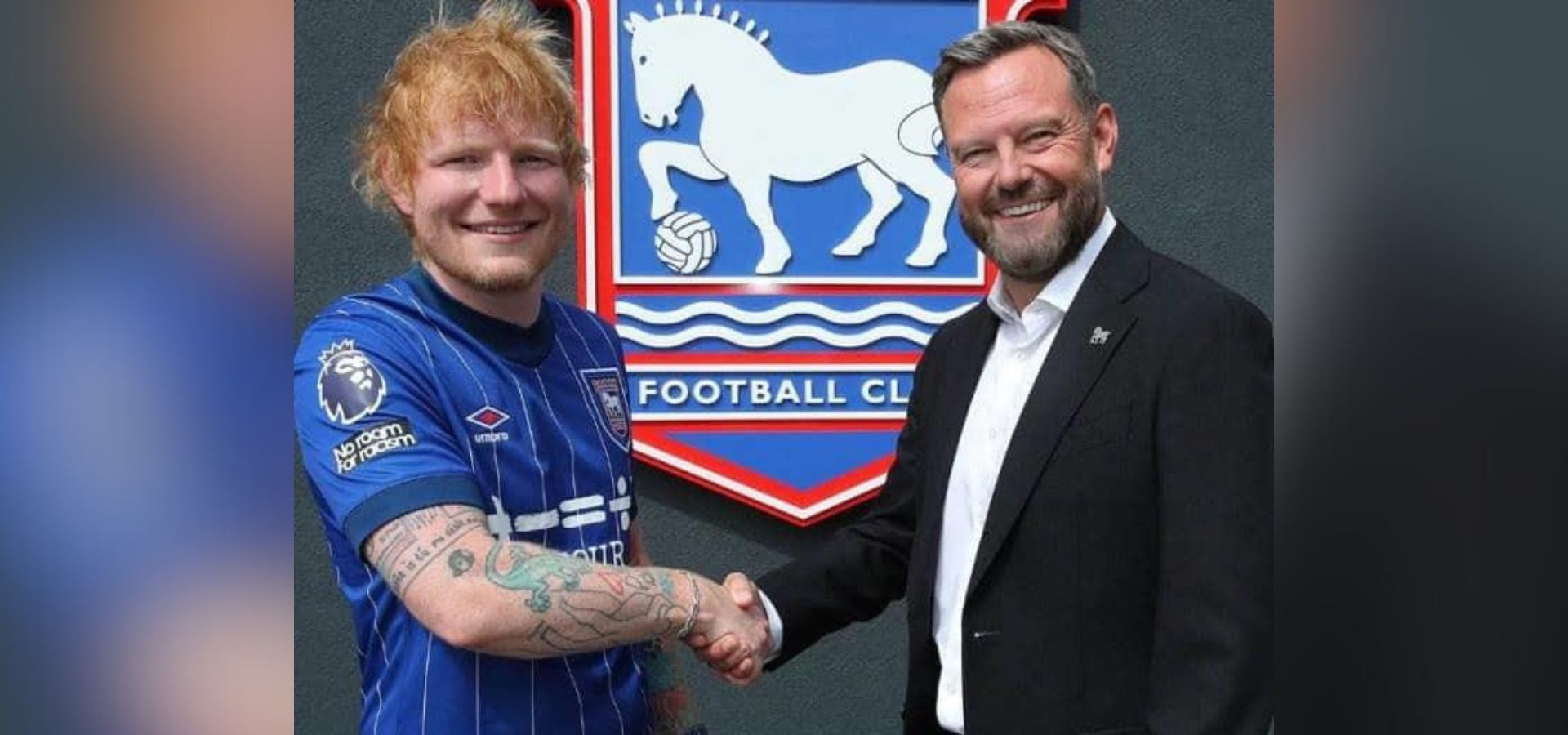 Ed Sheeran se convierte en accionista del Ipswich Town